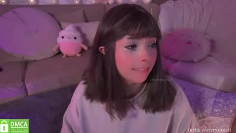 Snapshot of cheerrysweett chatting on November 24, 2:11 am Baby Cherry online show from November 24, 2:11 am