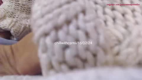 Snapshot of chillwithcamii chatting on February 17, 1:04 am yoursensualparadise online show from February 17, 1:04 am
