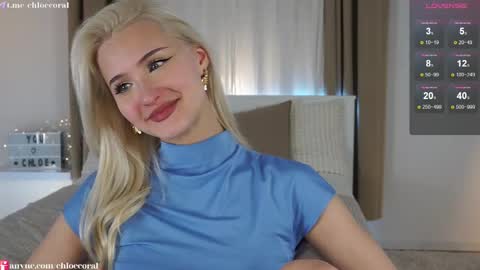 Snapshot of chloecoral chatting on February 11, 9:20 am ChloeCoral online show from February 11, 9:20 am