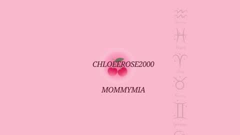 ChloeeRose online show from January 12, 4:10 am
