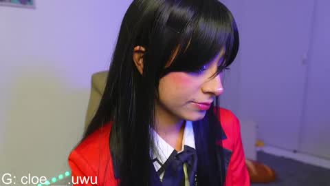 Snapshot of cloe__hills chatting on June 1, 1:02 pm Cloe online show from June 1, 1:02 pm