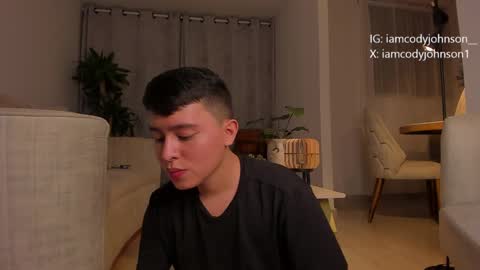 Snapshot of cody_johnsonn_ chatting on January 17, 3:34 am CODY online show from January 17, 3:34 am