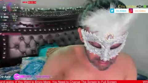 Snapshot of crisjordan_hot chatting on March 12, 7:06 pm Cris Jordan Private Always Open online show from March 12, 7:06 pm