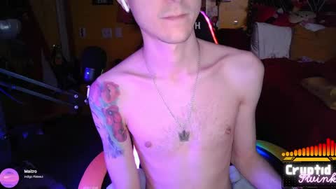 CryptidTwink online show from April 12, 6:07 am