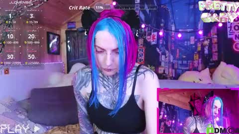 Snapshot of cybernekko chatting on October 22, 5:41 am Neko online show from October 22, 5:41 am