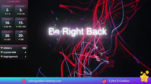 Snapshot of cyberxgoddess_ chatting on January 26, 4:41 am Lily Goddess online show from January 26, 4:41 am