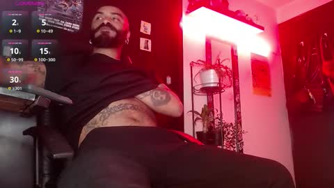 Snapshot of damian_darkside_ chatting on December 2, 12:49 am Damian online show from December 2, 12:49 am