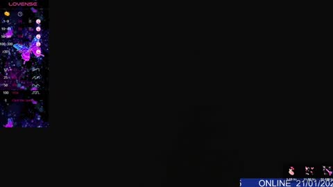 Snapshot of dani_sweet_ts chatting on January 21, 5:27 am Dani online show from January 21, 5:27 am