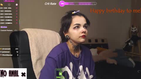 Snapshot of dark__elf chatting on February 24, 10:14 pm Anessa online show from February 24, 10:14 pm