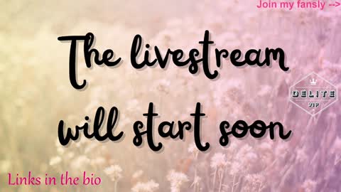 DeLite  Next stream on Wednesday or Thurdsay  online show from December 10, 4:06 pm