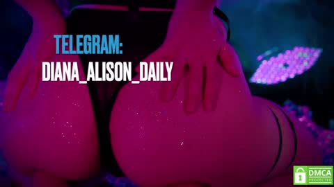 Diana Dolly D or just D   online show from February 1, 2:58 am