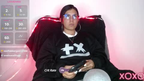 Snapshot of domina_lia chatting on February 27, 6:18 am Domina Lia online show from February 27, 6:18 am