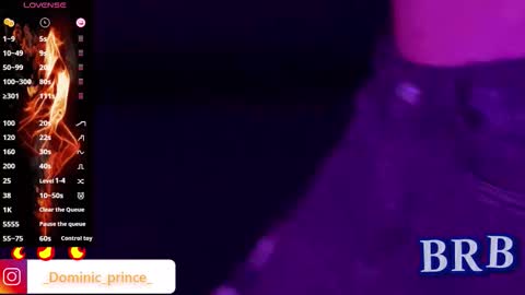 Snapshot of dominicprince chatting on November 11, 6:02 am DOMINIC PRINCE online show from November 11, 6:02 am