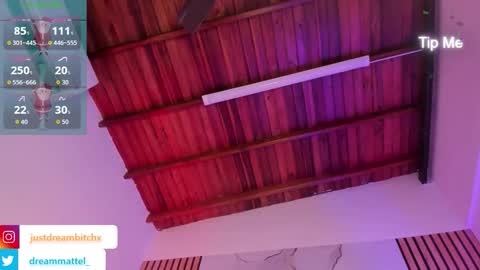 Snapshot of dreammatell_ chatting on November 9, 4:00 am Dream Matell online show from November 9, 4:00 am