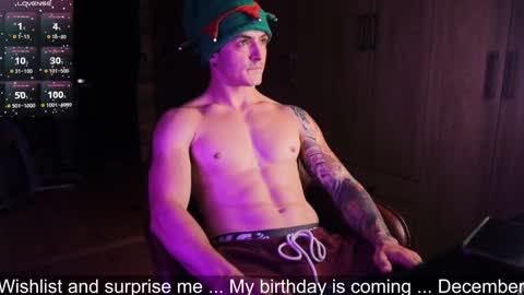 Snapshot of duke_j chatting on December 19, 2:56 am DUKE J online show from December 19, 2:56 am