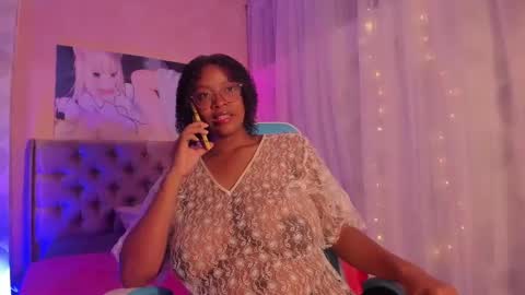 Snapshot of ebony_colombian chatting on January 31, 1:01 am Andrea online show from January 31, 1:01 am