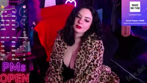 Snapshot of edge_doll chatting on December 5, 3:48 am Edge Doll online show from December 5, 3:48 am