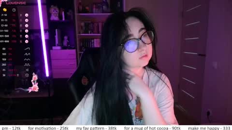 Snapshot of el_sweety chatting on May 4, 10:33 am If you like it when I meow give me a thumbs up online show from May 4, 10:33 am