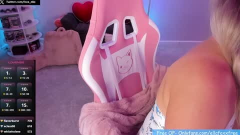 Snapshot of ella_foxx chatting on January 20, 1:50 am ella_foxx online show from January 20, 1:50 am