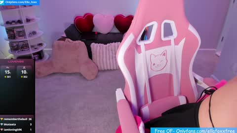 Snapshot of ella_foxx chatting on January 31, 2:15 am ella_foxx online show from January 31, 2:15 am