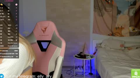 Snapshot of elly_ary chatting on February 13, 9:49 pm elly_ary online show from February 13, 9:49 pm