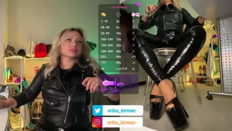 Erika      online show from January 11, 11:45 am