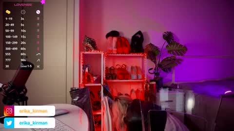 Erika      online show from March 11, 4:51 pm