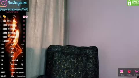 Snapshot of esperancita4570 chatting on April 23, 10:34 pm HOPE online show from April 23, 10:34 pm