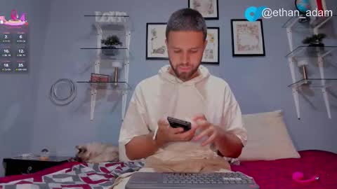 Snapshot of ethan_adam chatting on January 10, 2:35 am ADAM TAYLOR ETHAN CAMBAL INDEPENDENT MODELS online show from January 10, 2:35 am