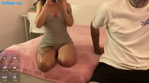 Snapshot of eva_curl chatting on February 22, 5:02 am Hi were Eva and David online show from February 22, 5:02 am