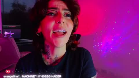 Snapshot of evangelyne1 chatting on February 27, 9:58 pm Evangelyne online show from February 27, 9:58 pm