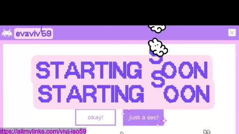 Snapshot of evavivi59 chatting on October 5, 1:48 am Vivi online show from October 5, 1:48 am