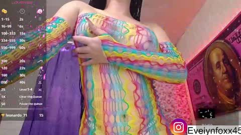 Snapshot of evelynfox_xx chatting on February 22, 7:58 pm evelyn Foxx new account online show from February 22, 7:58 pm