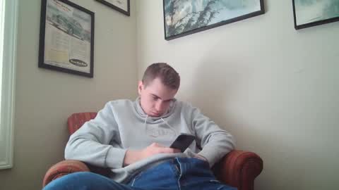 Snapshot of finnabun33 chatting on January 11, 4:14 pm Jake I am Bicurious online show from January 11, 4:14 pm