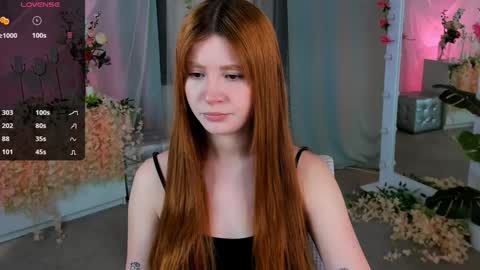 Snapshot of freckle_diyana chatting on February 3, 6:45 am Diyana online show from February 3, 6:45 am