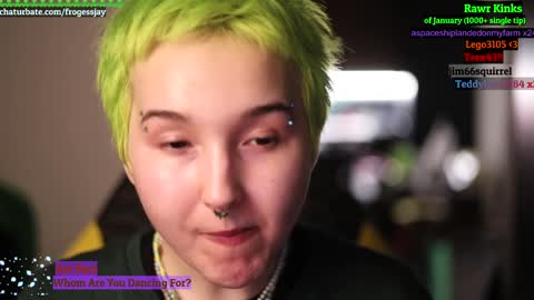 Snapshot of frogessjay chatting on January 30, 8:31 pm Jaywise Frogfoot online show from January 30, 8:31 pm