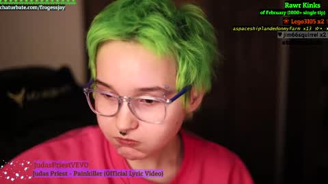 Snapshot of frogessjay chatting on February 21, 9:43 pm Jaywise Frogfoot online show from February 21, 9:43 pm