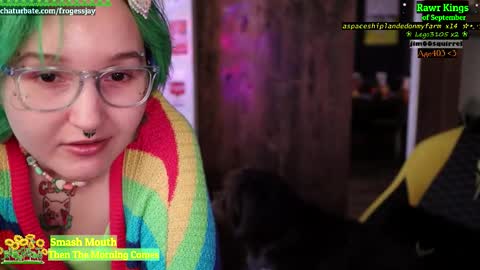 Snapshot of frogessjay chatting on September 22, 3:14 pm Jaywise Frogfoot online show from September 22, 3:14 pm