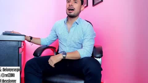 SERGIO THE SEX LAWYER online show from December 7, 8:49 pm