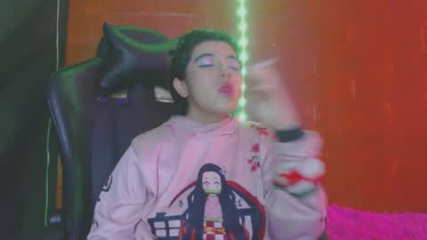 Snapshot of gakomenoshida chatting on January 8, 8:29 pm Kate 3 online show from January 8, 8:29 pm