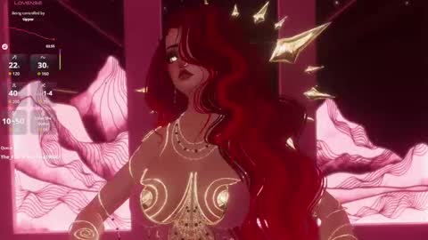 Snapshot of goddessreverie chatting on October 5, 6:34 am Goddess Reverie online show from October 5, 6:34 am