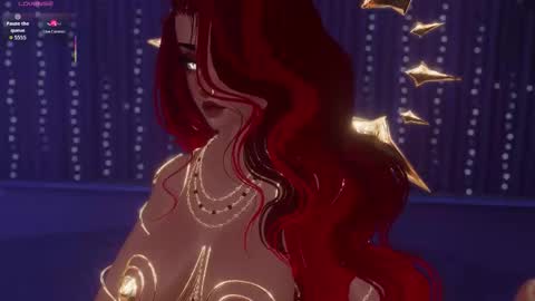 Snapshot of goddessreverie chatting on October 11, 6:23 am Goddess Reverie online show from October 11, 6:23 am