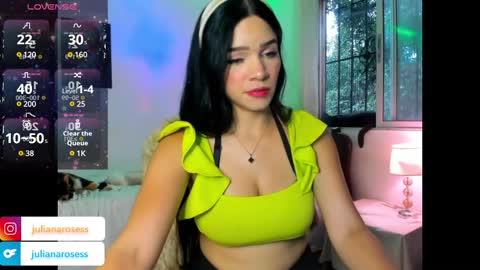 Snapshot of haalley chatting on February 21, 10:59 pm Juliana online show from February 21, 10:59 pm