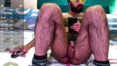 Snapshot of hairyale chatting on January 10, 3:29 am Hairyale online show from January 10, 3:29 am