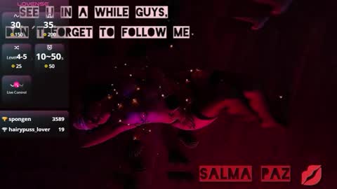 Snapshot of hairyandsexysalma chatting on January 15, 7:59 am SALMA online show from January 15, 7:59 am