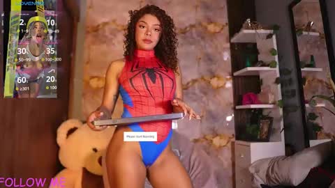 Snapshot of hannachris chatting on February 1, 2:10 am Hanna online show from February 1, 2:10 am