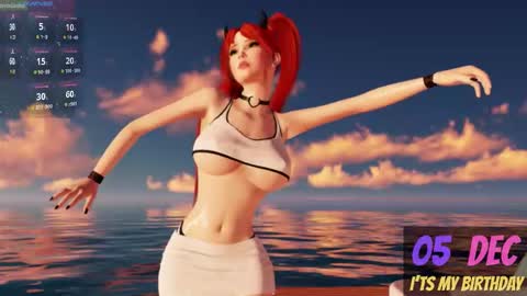 Snapshot of hannah3dx chatting on November 29, 7:06 pm Hannah online show from November 29, 7:06 pm