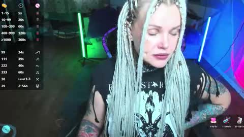 Snapshot of hannah_chaos chatting on October 13, 7:52 am Hannah online show from October 13, 7:52 am