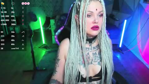 Snapshot of hannah_chaos chatting on October 16, 2:34 am Hannah online show from October 16, 2:34 am