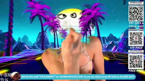 Hannah James online show from November 30, 2:10 pm